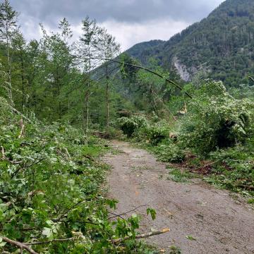 Vetrolom Radovna, vir: Občina Kranjska Gora
