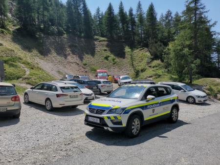 Policija na Vršiču