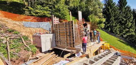 Gradnja vodohrana Srednji Vrh