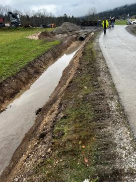 Kanal za odtekanje vode