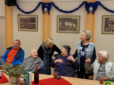 Na obisku občanov Kr. Gore v Domu Franceta Berglja