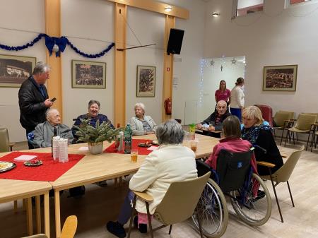 Na obisku občanov Kr. Gore v Domu Franceta Berglja