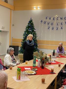 Na obisku občanov Kr. Gore v Domu Franceta Berglja