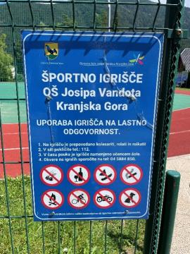 Igrišče OŠ Josipa Vandota Kr. Gora