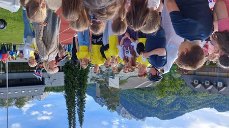 Nagovor županje pred OŠ Josipa Vandota Kr. Gora